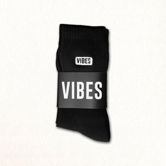 VIBES Classic Crew Socks 1.0 (Black)